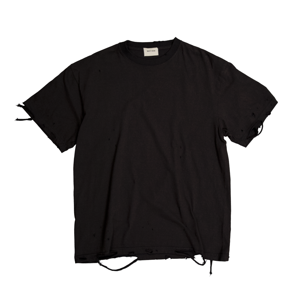 25H-T009 Resurrection13 Vintage T-Shirt Black