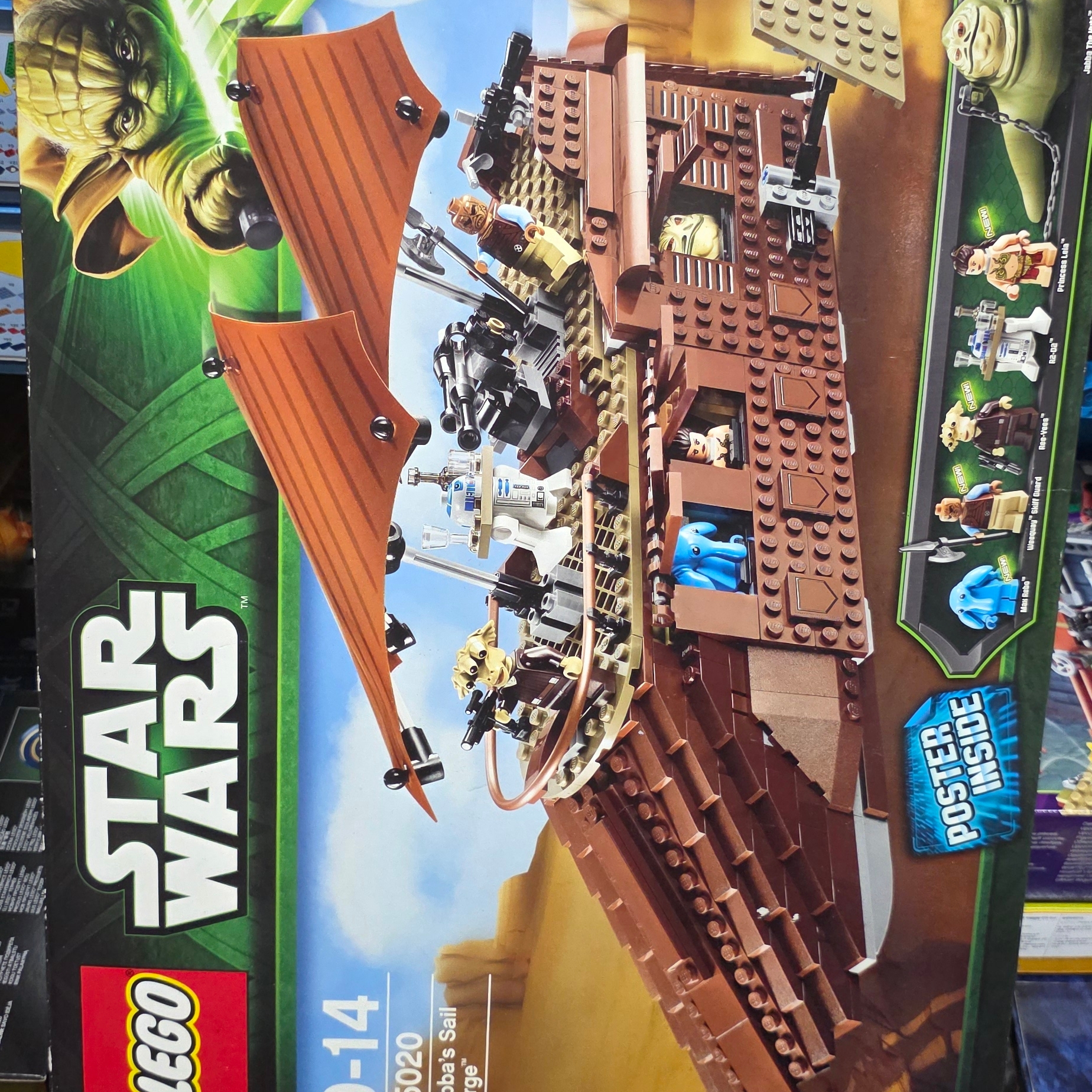 Lego Star Wars Jabba's Sail Barge 착용 스타일