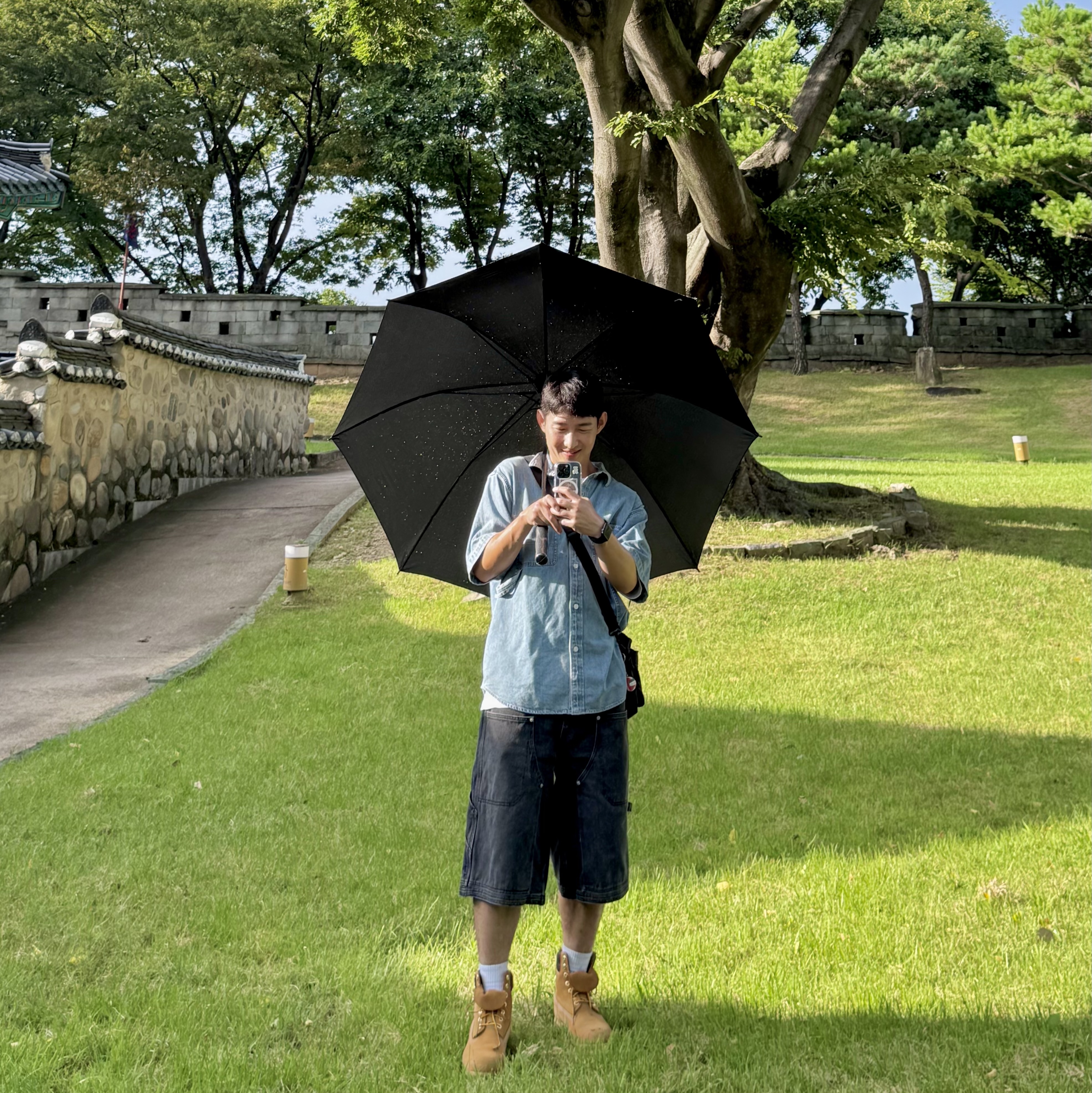 Supreme Loose Fit S/S Denim Painter Shirt Washed Indigo - 25SS, Timberland Premium 6 inch Waterproof Boot Wheat Nubuck - Wide 착용 스타일 - 3
