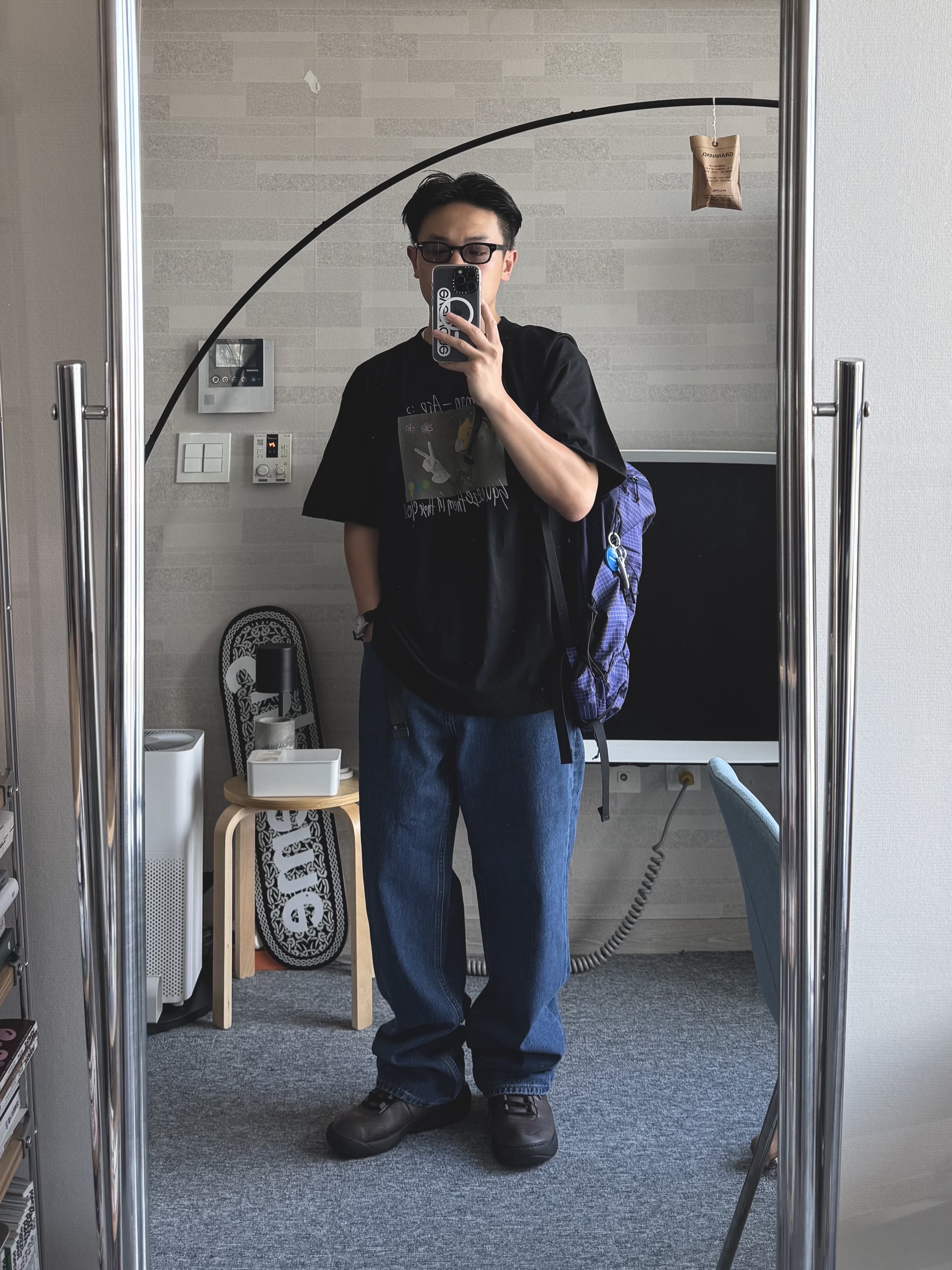 Arc'teryx Aerios 18 Backpack Soulsonic 착용 스타일