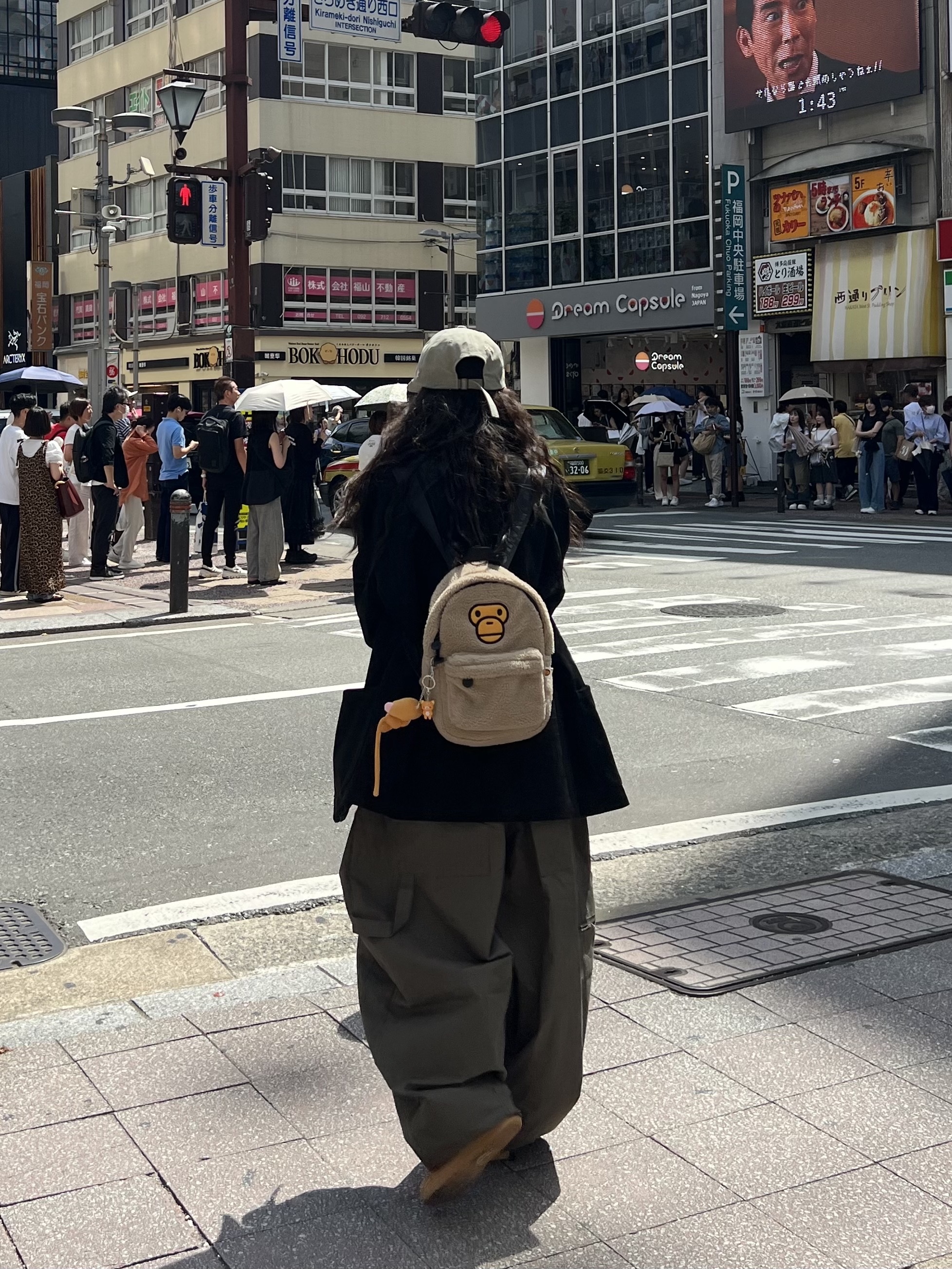 Aoiro 6-Panel Bone A/N Cap Olive, Nike Air Force 1 '07 WB Flax 착용 스타일 - 4
