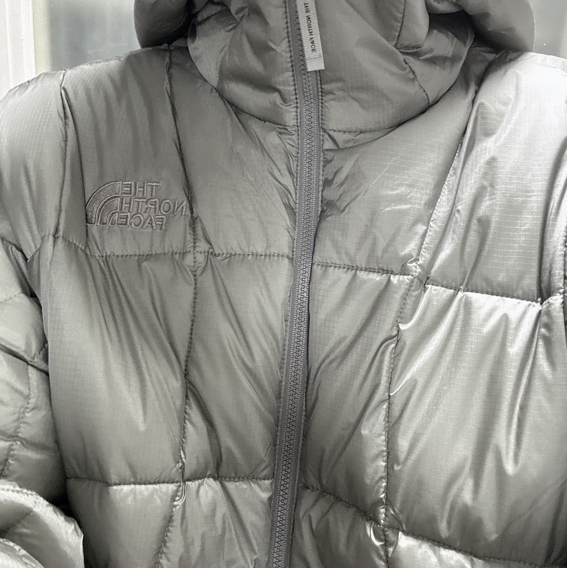 The North Face Wave LT On Jacket Gray 착용 스타일 - 1