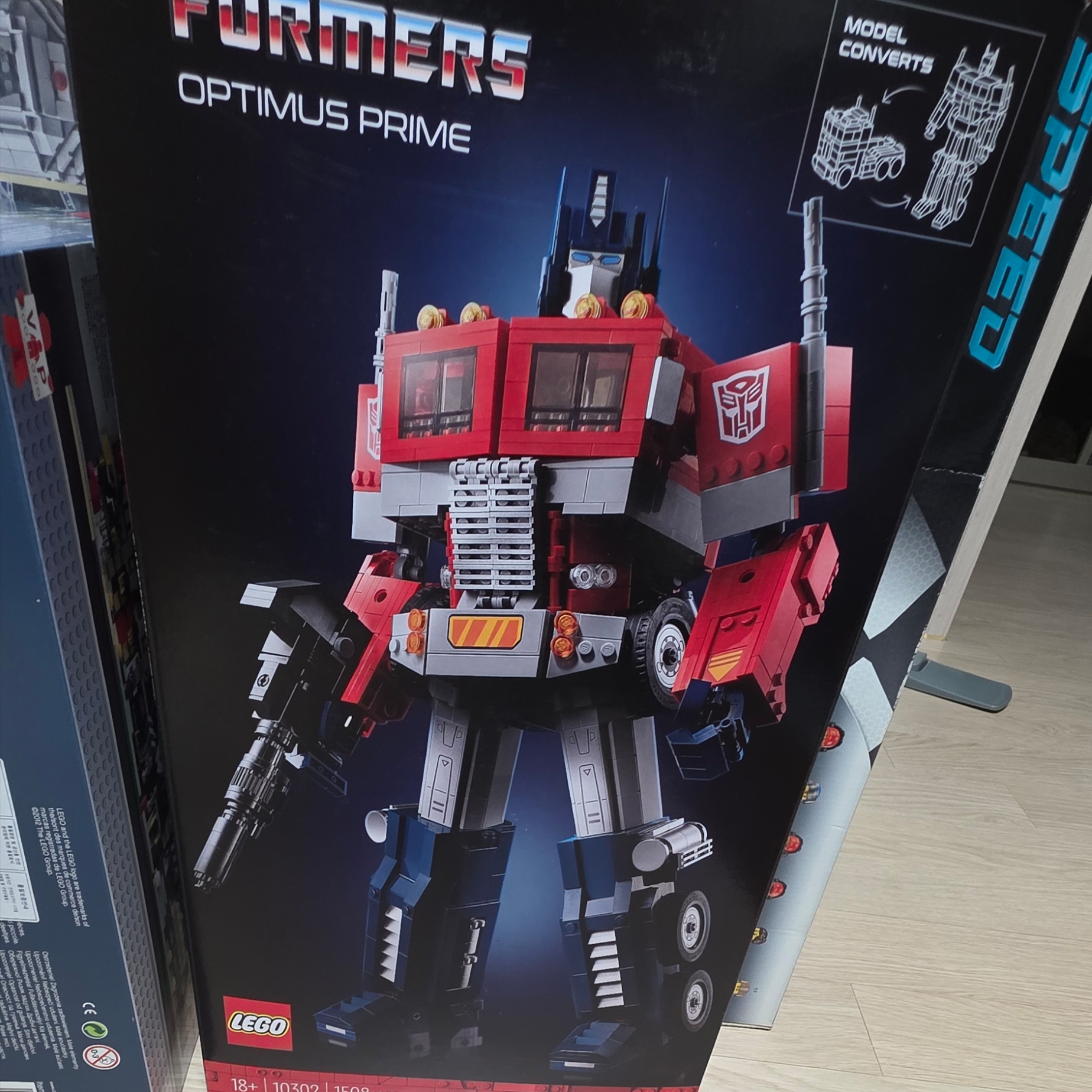 Lego Optimus Prime 착용 스타일
