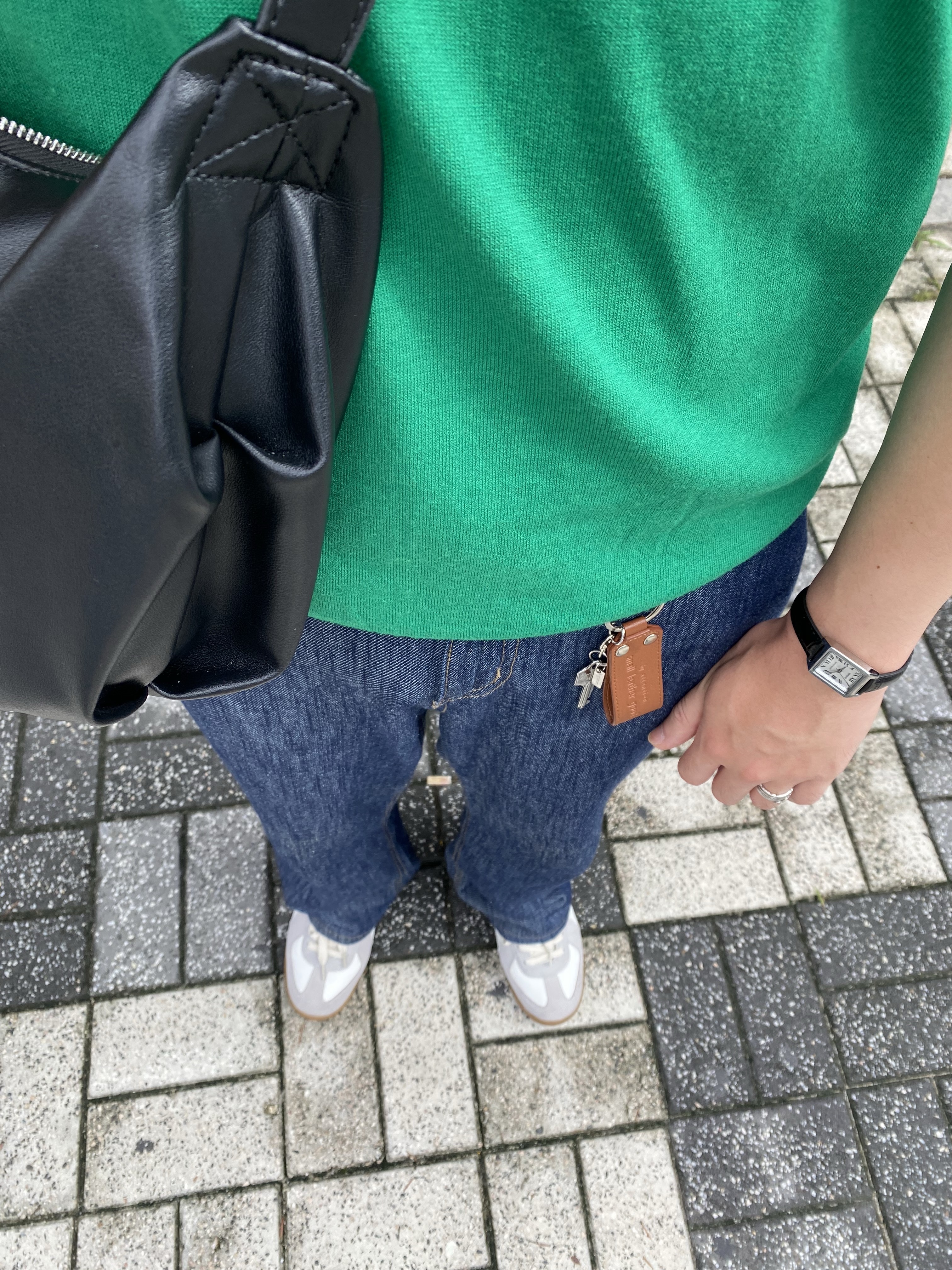 Casio LTP-V007L-7B1, Maison Margiela Calfskin Replica Sneakers 착용 스타일 - 1