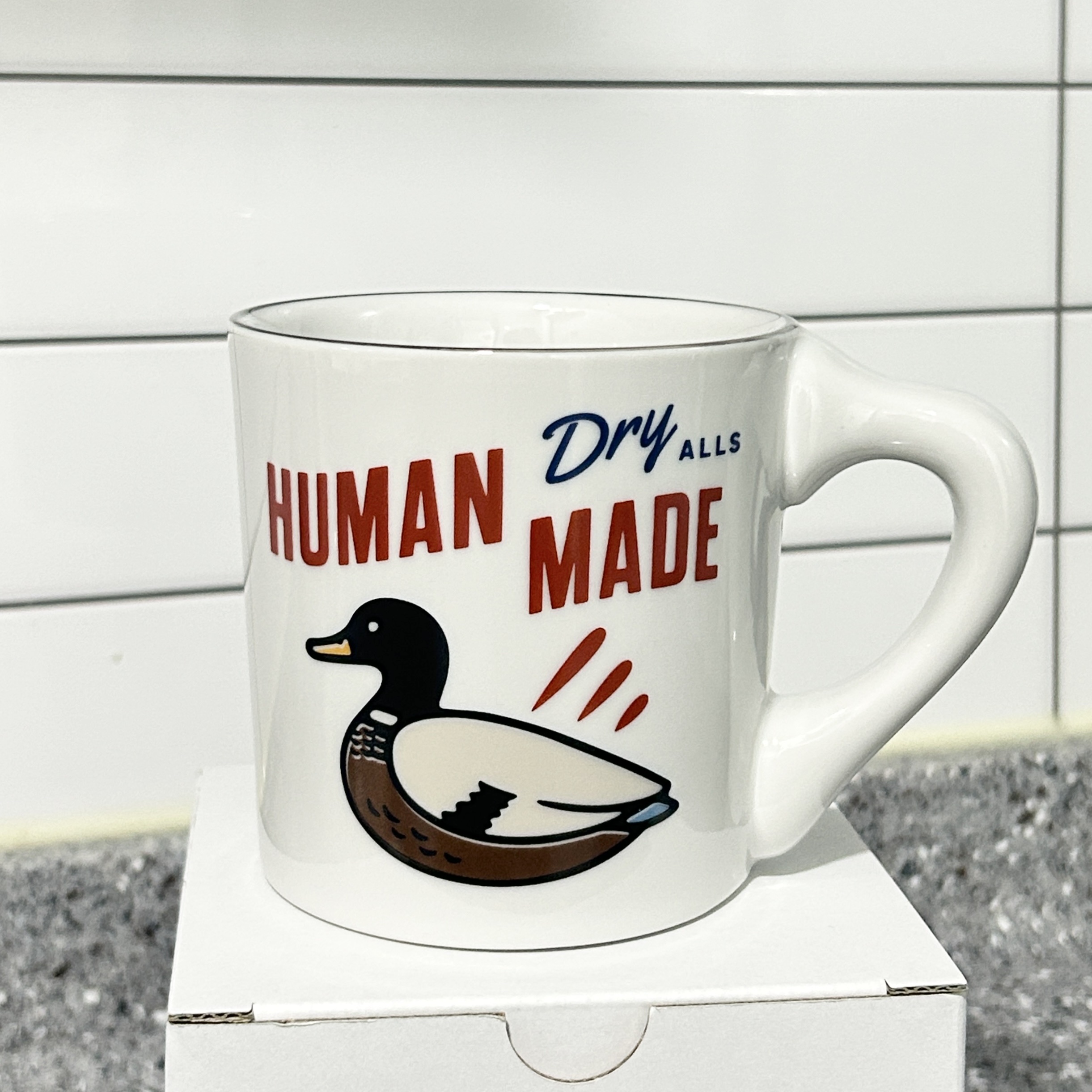 Human Made Coffee Mug White 착용 스타일 - 1