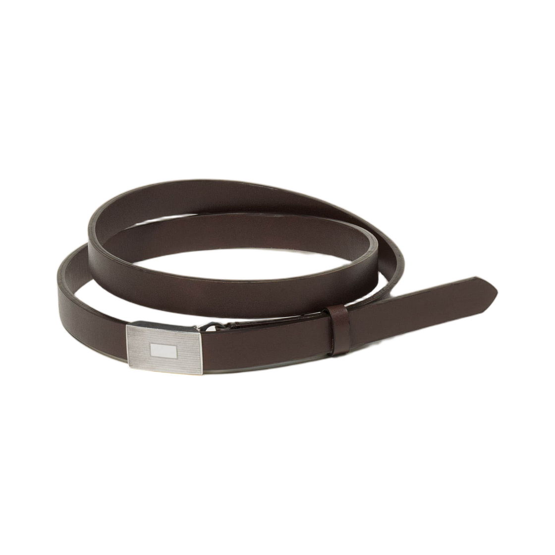 A00B05RP (W) Auralee Slide Buckle Belt Brown