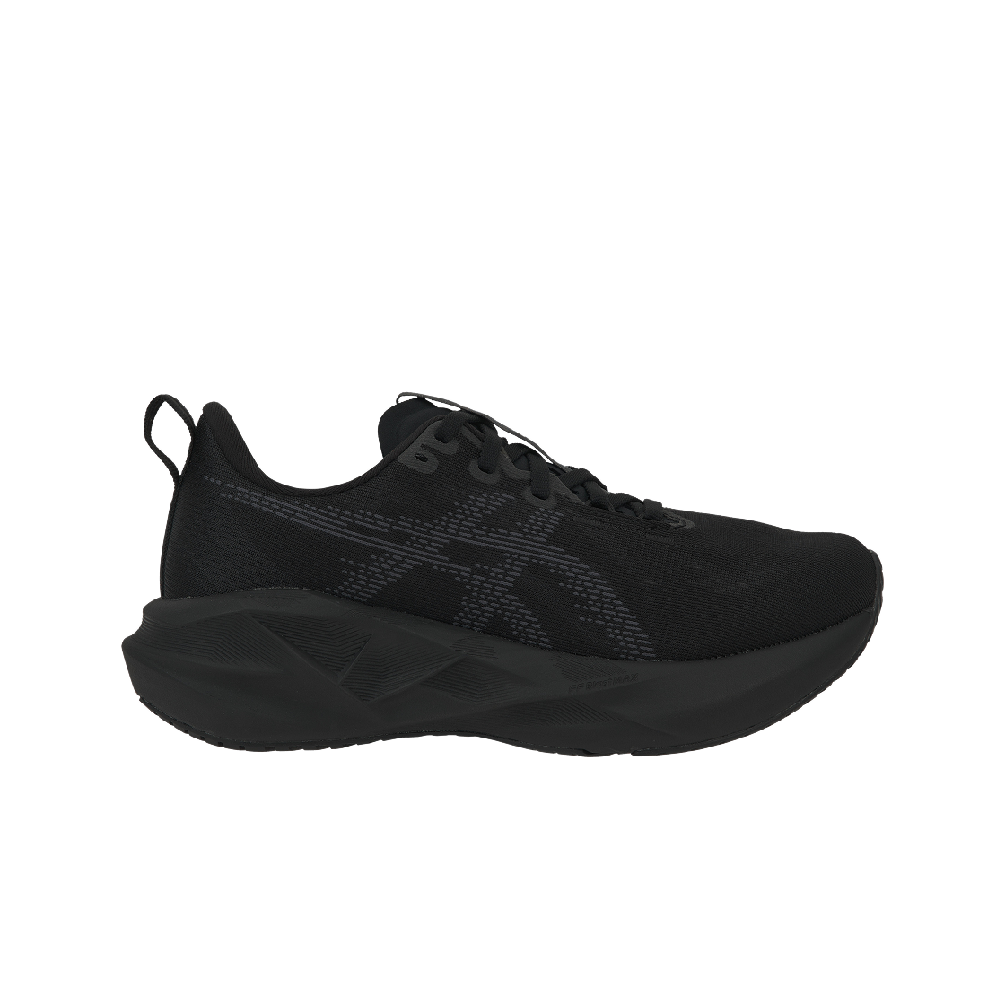 (W) 아식스 노바블라스트 5 블랙 캐리어 그레이((W) Asics Novablast 5 Black Carrier Grey)