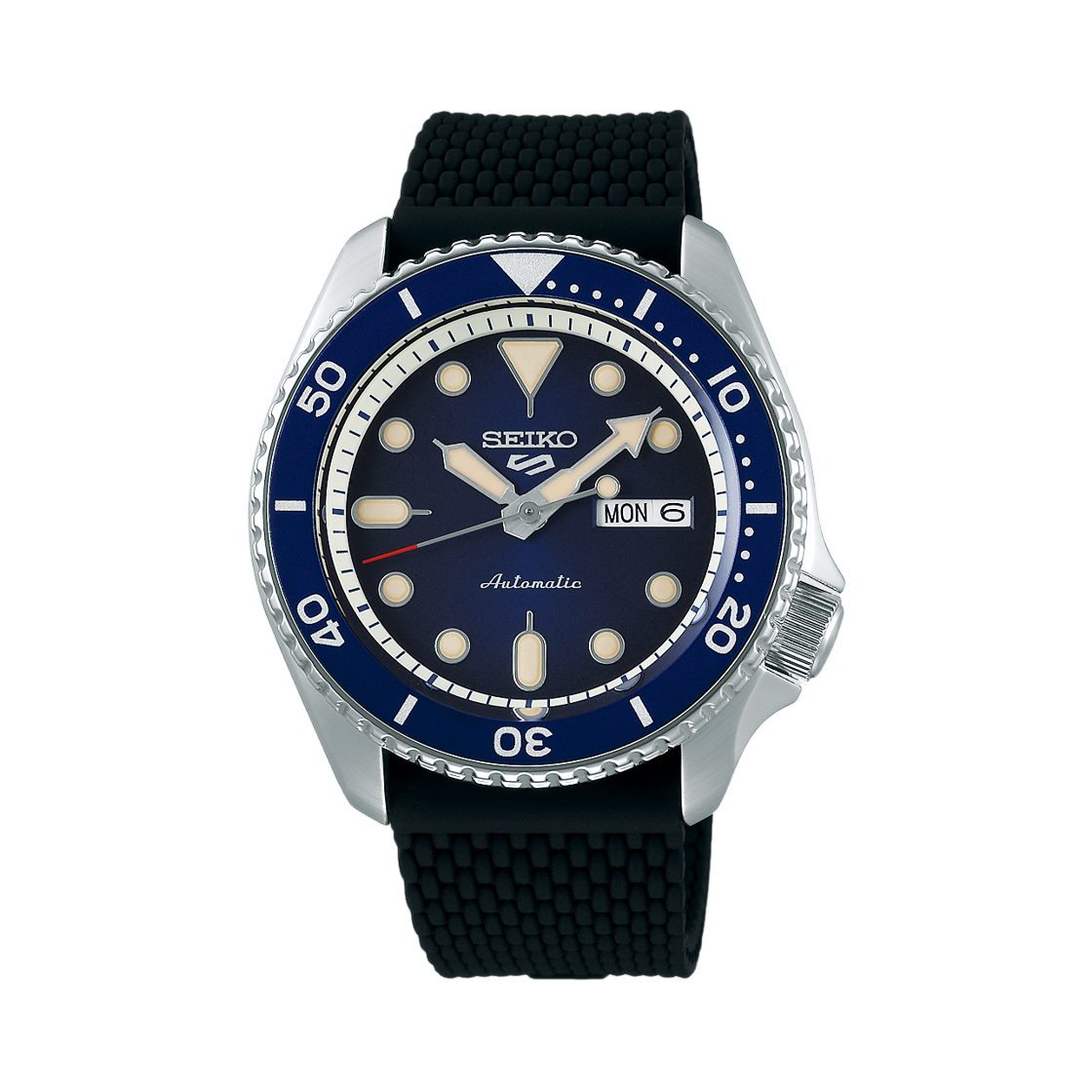 세이코 SRPD71K2 5 스포츠 SKX 시리즈 블랙 블루(Seiko SRPD71K2 5 Sports SKX Series Black Blue) - 1