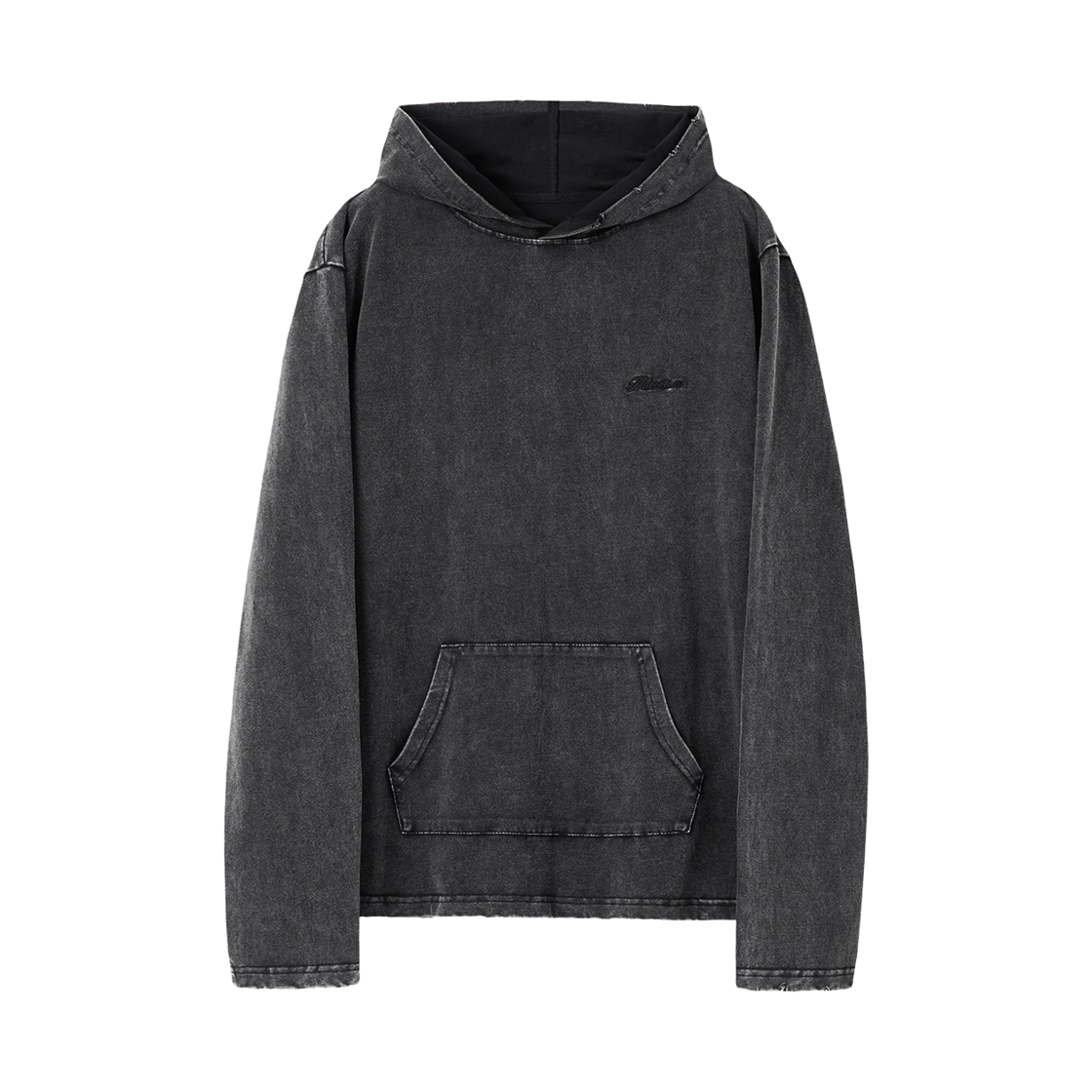 플레이버리즘 후드 롱 슬리브 블랙(Flavorism Hoodie Long Sleeve Black)