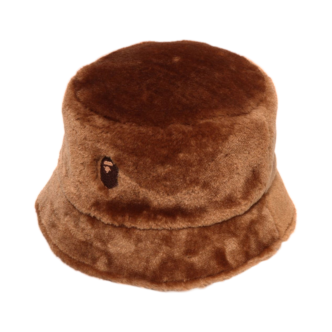 (W) 베이프 원 포인트 보아 햇 브라운((W) BAPE One Point Boa Hat Brown) - 2