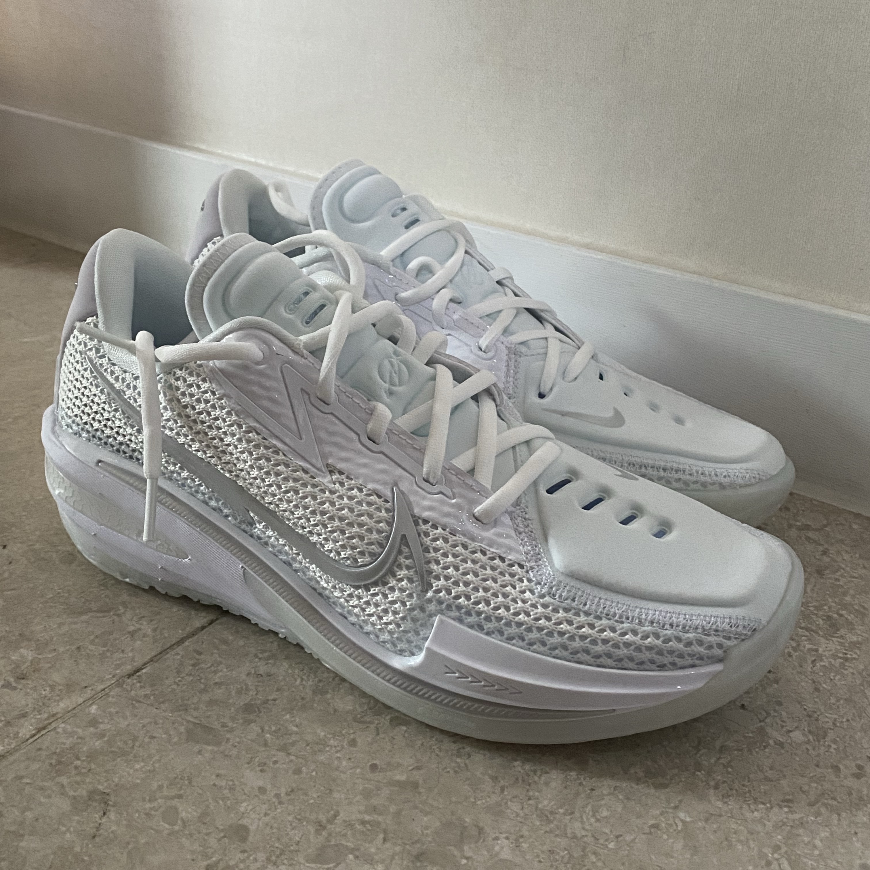Nike Air Zoom GT Cut White Chrome 착용 스타일