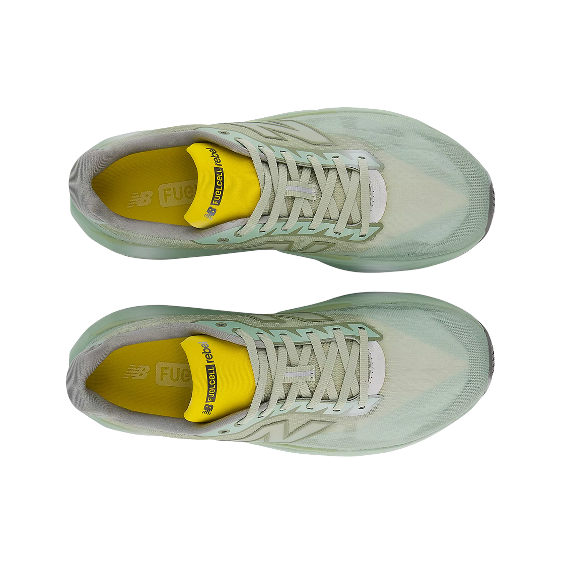 뉴발란스 퓨어셀 레벨 v5 가터 스네이크 모자이크 그린 - D 스탠다드(New Balance FuelCell Rebel v5 Garter Snake Mosaic Green - D Standard) - 2