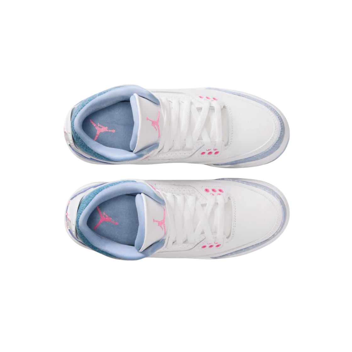 (GS) 조던 3 레트로 화이트 코발트 블리스((GS) Jordan 3 Retro White Cobalt Bliss) - 2