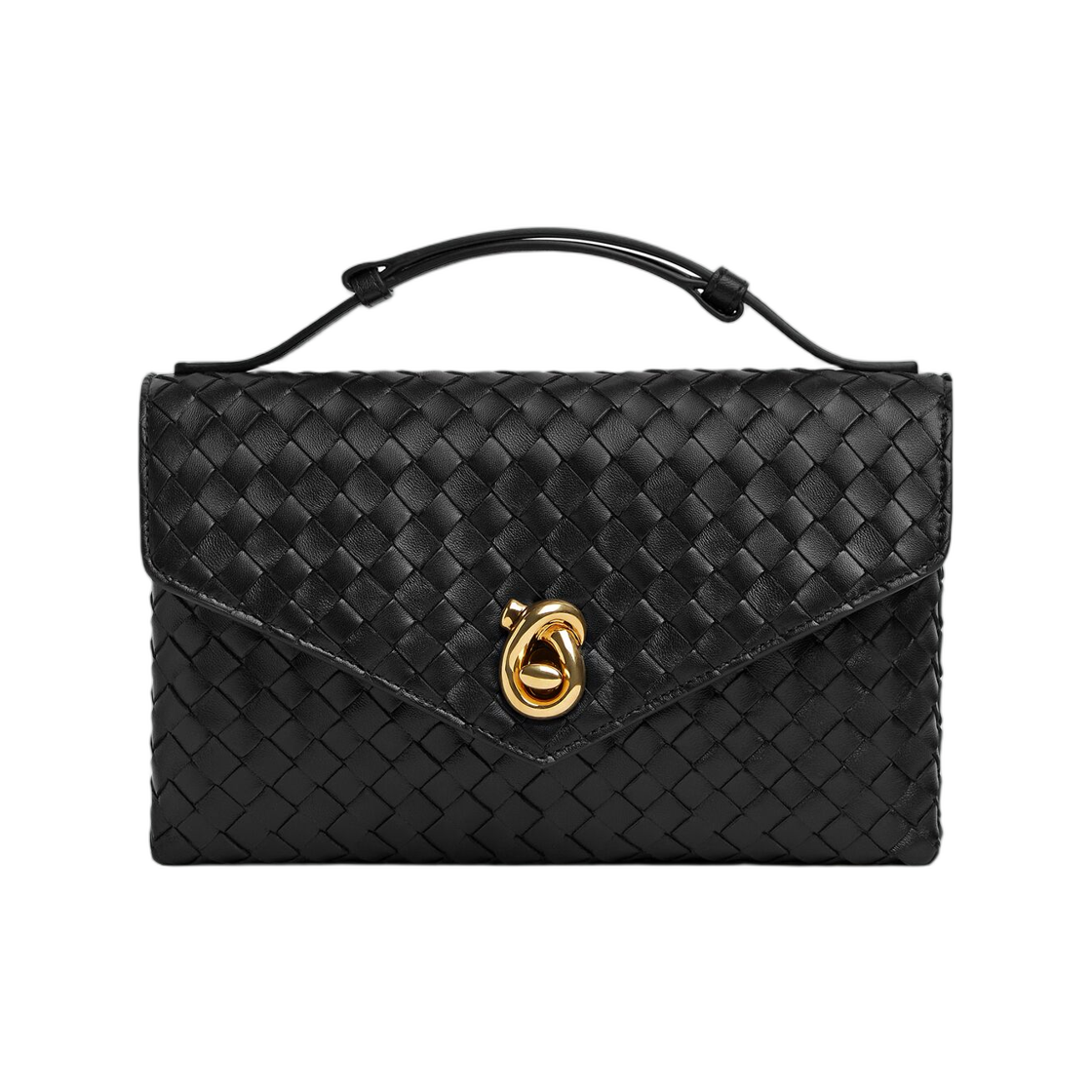 817191V08Z01019 Bottega Veneta Knot Lock Black