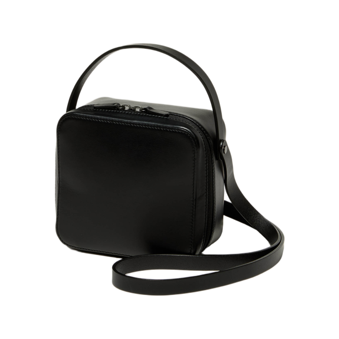 A25AB03AE Auralee Leather Shoulder Bag Made By Aeta Black