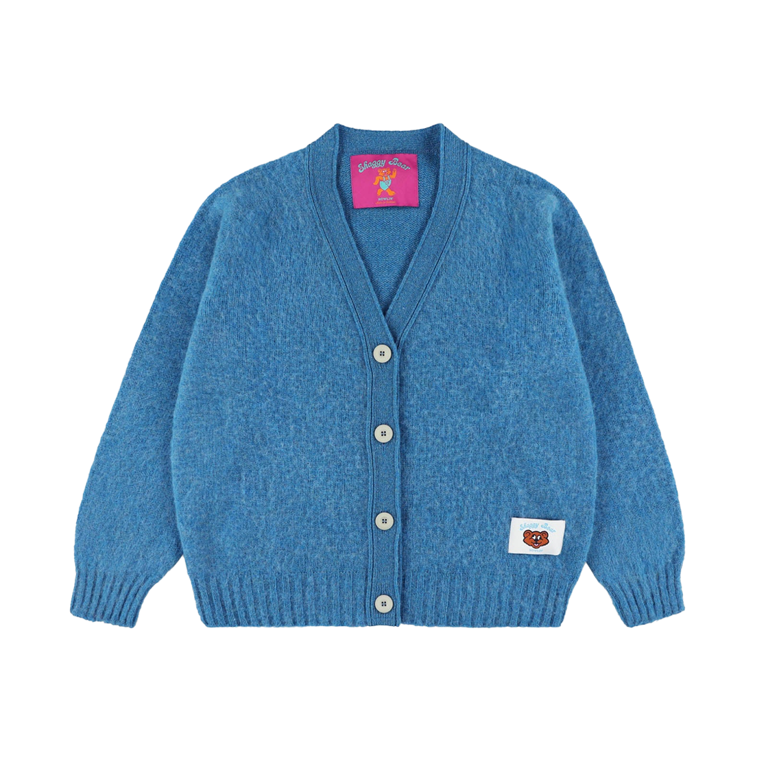 하울린 우먼 샤기 베어 우먼 가디건 루나 - 25FW(Howlin Women Shaggy Bear Women Cardigan Lunar - 25FW)