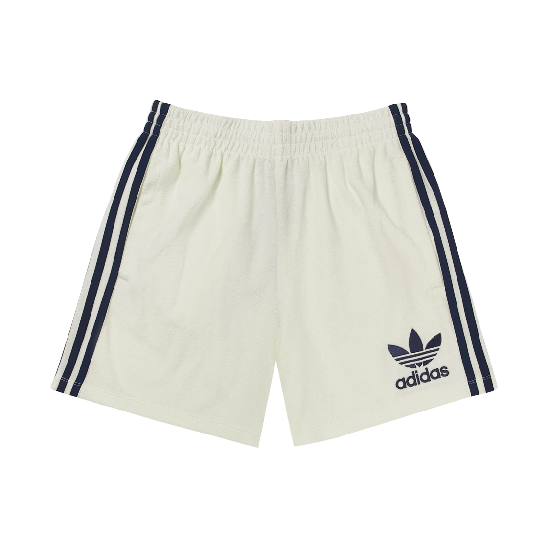 (W) 아디다스 테리 쇼츠 오프 화이트 - KR 사이즈((W) Adidas Terry Shorts Off White - KR Sizing)