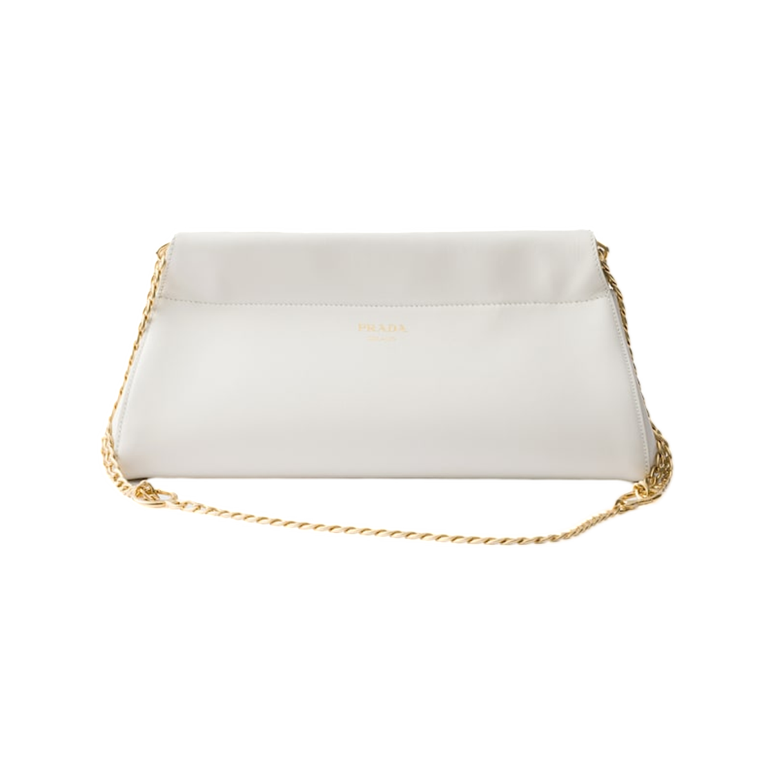 프라다 앙셰네 미디움 레더 백 화이트(Prada Enchaine Medium Leather Bag White) - 1
