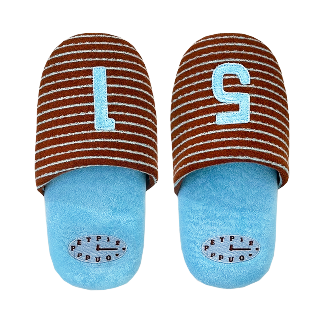[3% 적립] 푸펫 51 오 클락 스트라이프 룸슈즈([3% 적립] POUPPET 51 O’Clock Stripe Room Shoes)