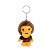 BAPE Baby Milo Plush Doll Keychain Brown
