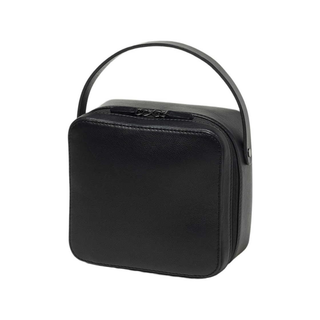 A25AB02AE Auralee Leather Small Travel Case Made By Aeta Black
