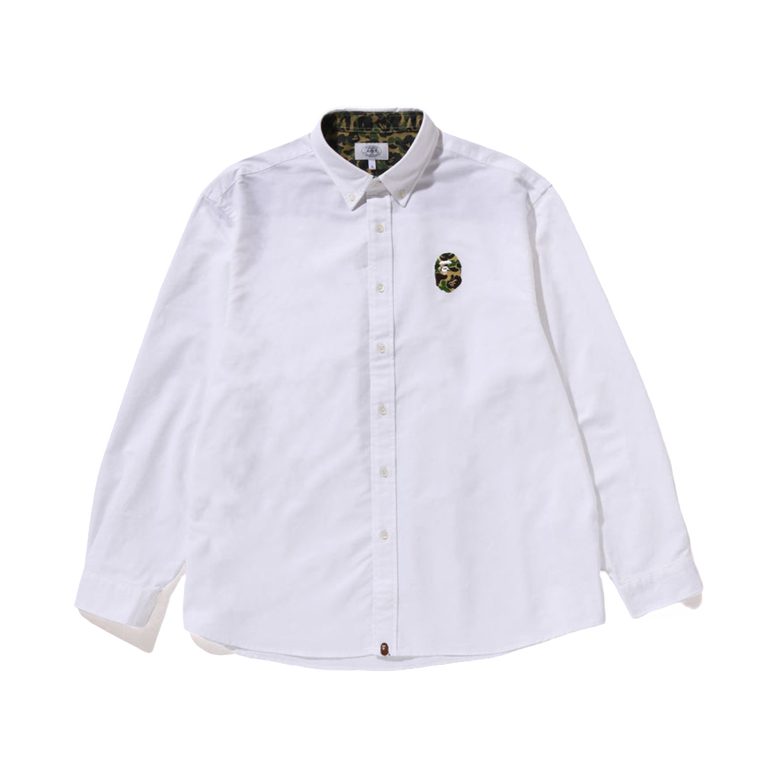 베이프 ABC 카모 원 포인트 셔츠 화이트(BAPE ABC Camo One Point Shirt White) - 1