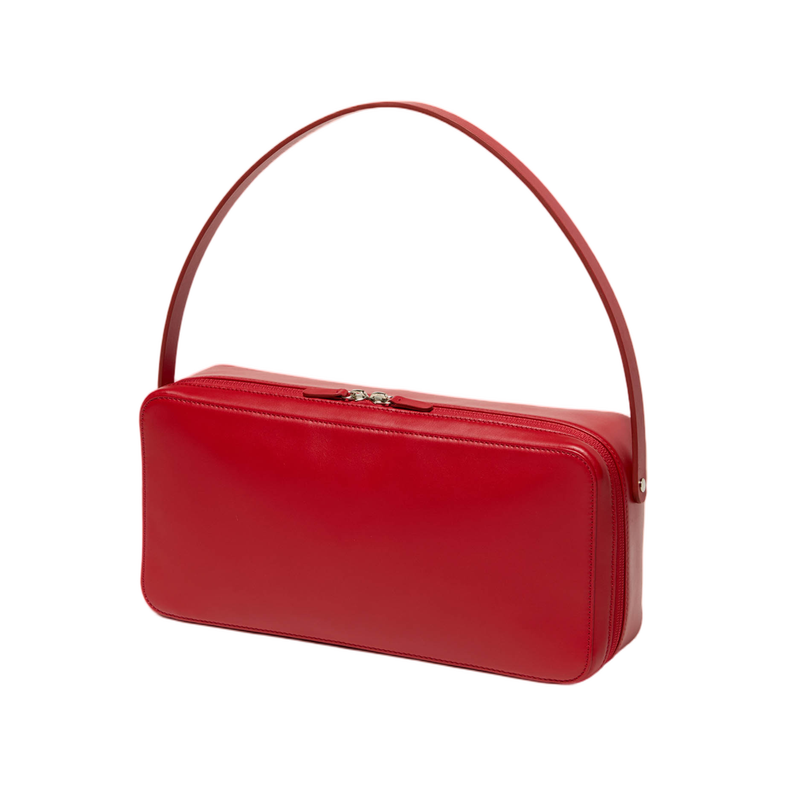 A25AB01AE Auralee Leather Square Bag Made By Aeta Red