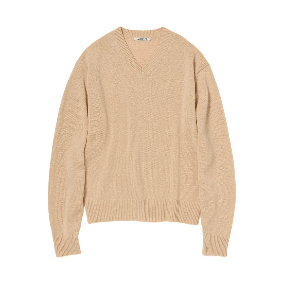 AURALEE 25AW LIGHT CASHMERE KNIT V-NECK 오라리 라이트 캐시미어 