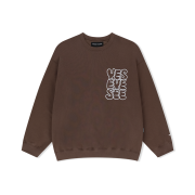 YESEYESEE C-Logo Sweatshirt Brown