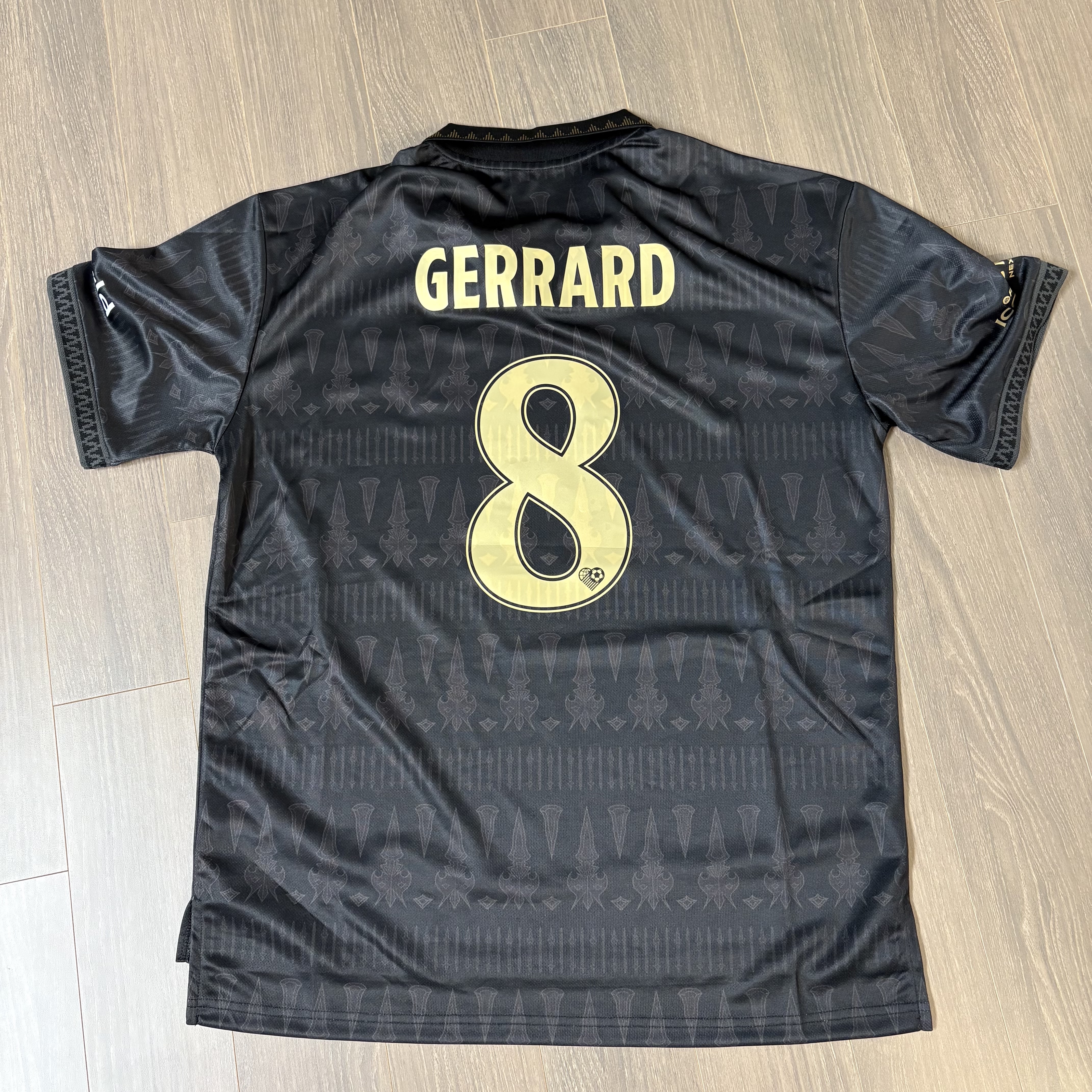 [PRE-ORDER] FC SPEAR Jersey Black M (Marking) 착용 스타일