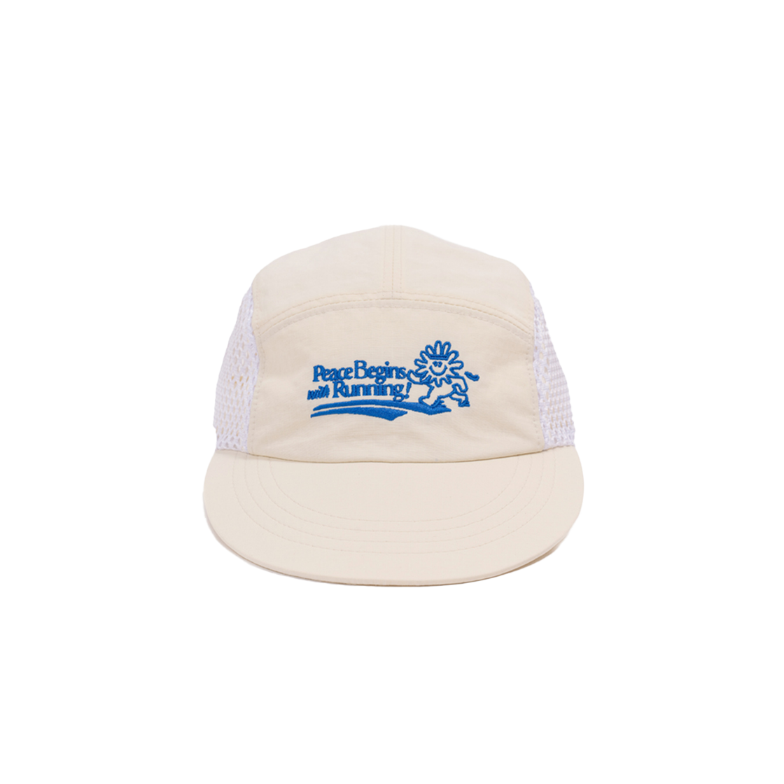 250320_copy BIGWAVE COLLECTIVE Peace Runners Cap Cream