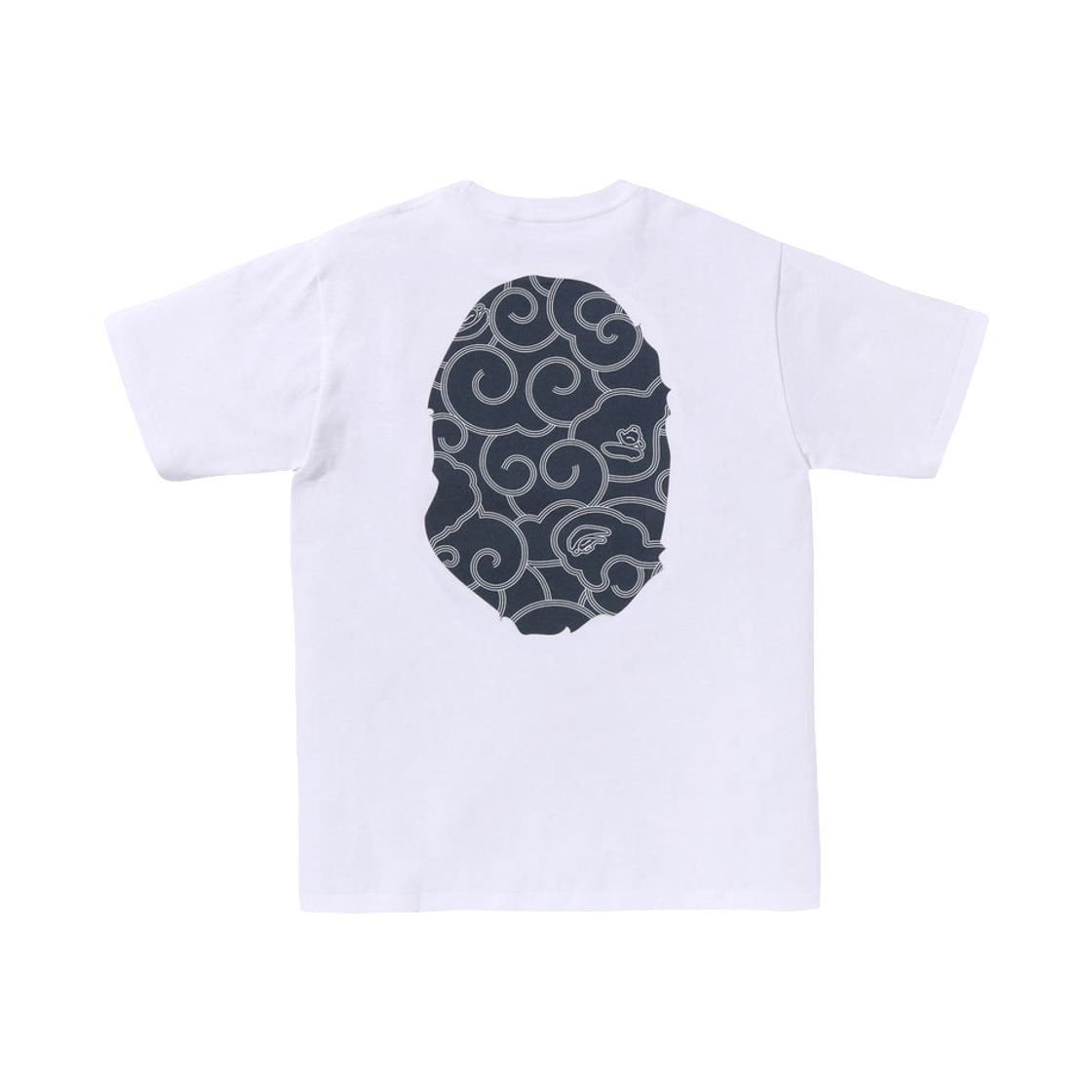 베이프 재패니즈 클라우드 카모 빅 에이프 헤드 티셔츠 화이트(BAPE Japanese Cloud Camo Big Ape Head T-Shirt White) - 2