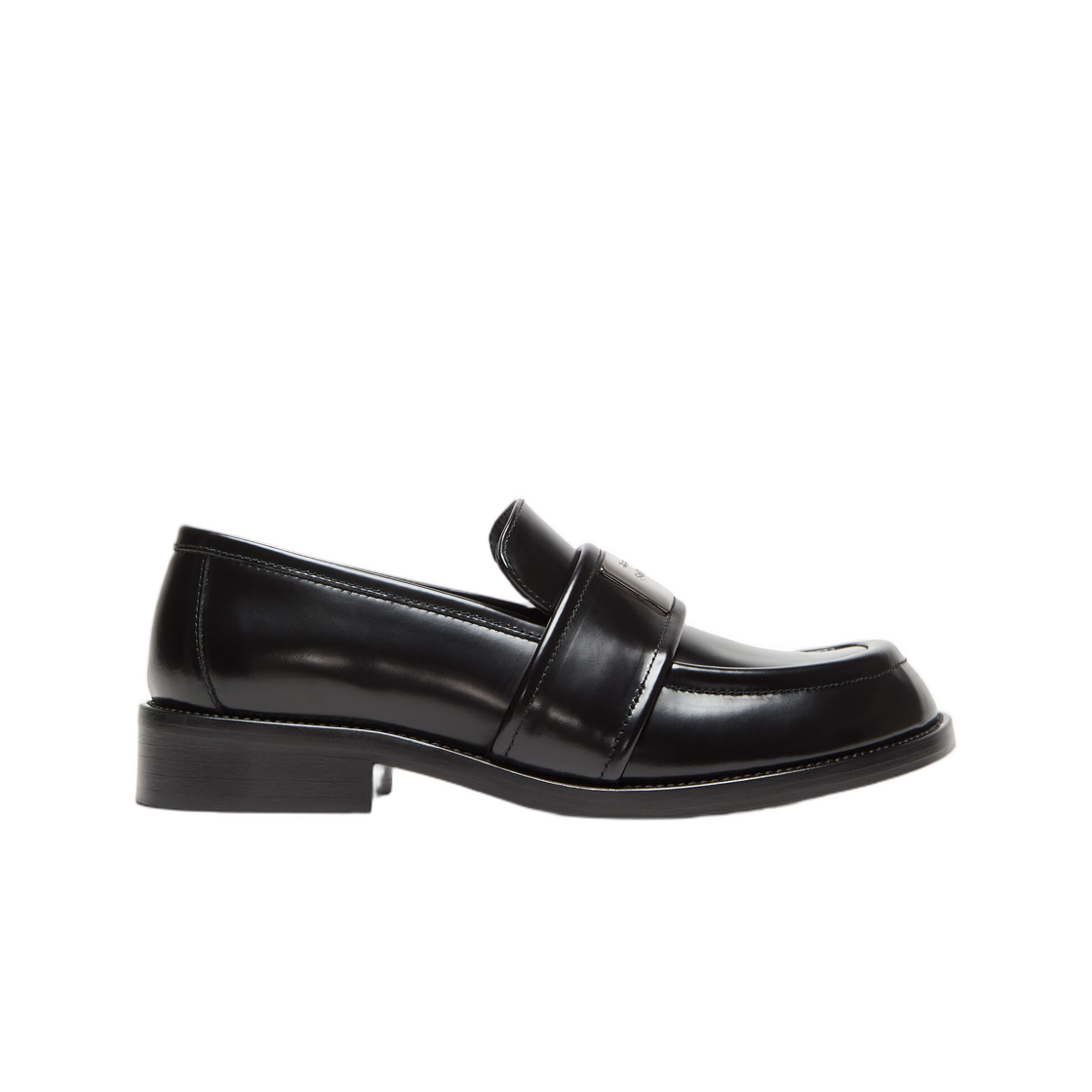 (W) 아크네 스튜디오 레더 로퍼 블랙((W) Acne Studios Leather Loafers Black)