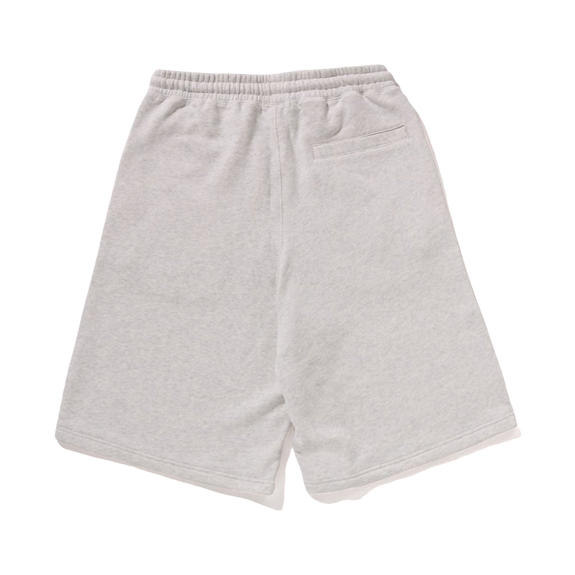 베이프 베이싱 에이프 로고 니 렝스 릴렉스드 핏 스웨트 쇼츠 그레이(BAPE Bathing Ape Logo Knee Length Relaxed Fit Sweat Shorts Gray) - 2