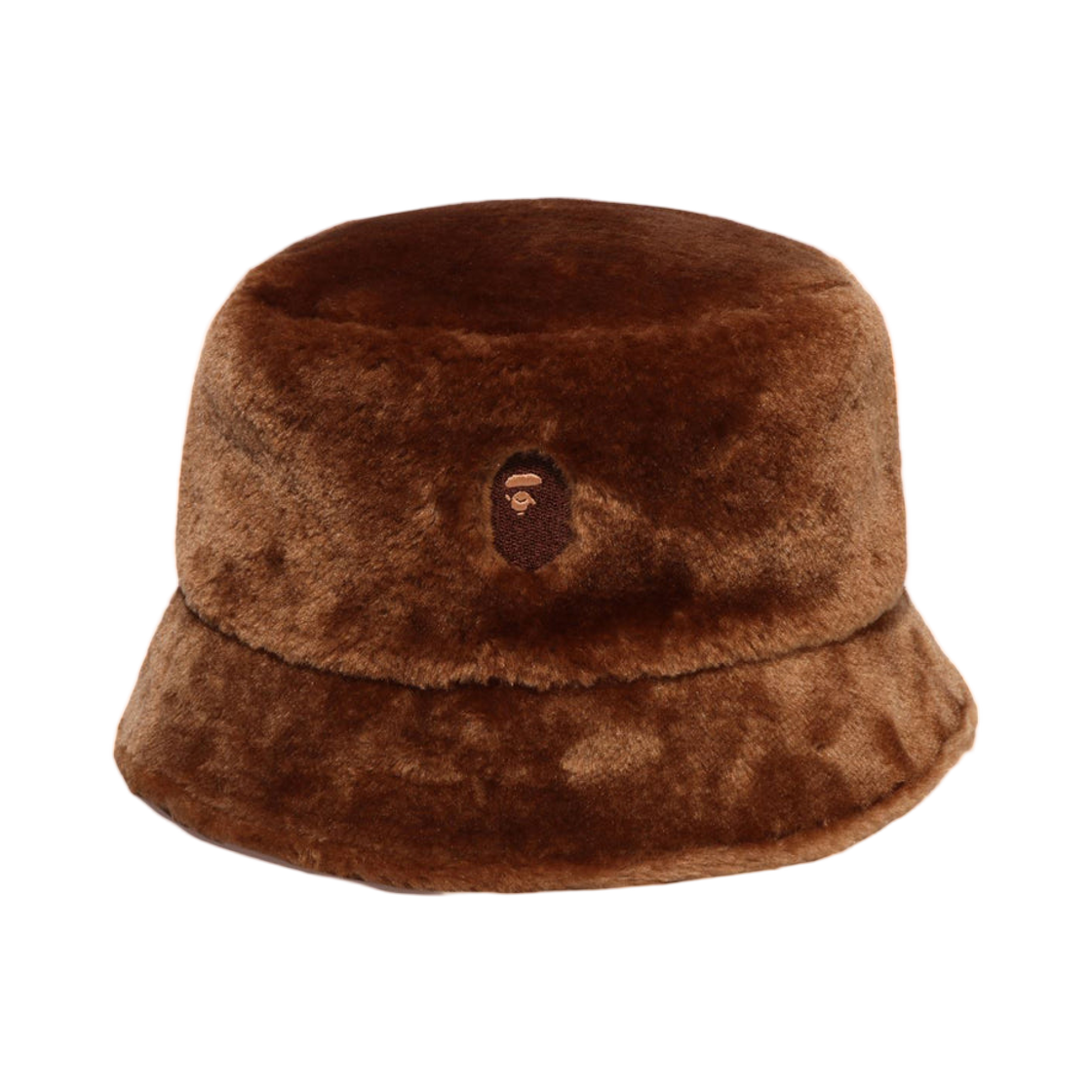 (W) 베이프 원 포인트 보아 햇 브라운((W) BAPE One Point Boa Hat Brown) - 1