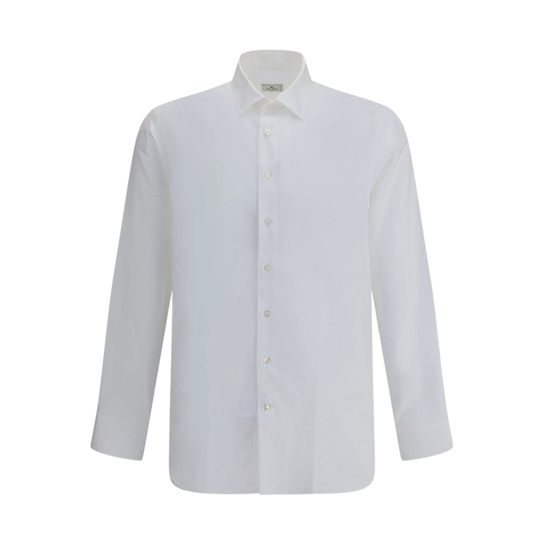 에트로 코튼 자카드 셔츠 화이트(Etro Cotton Jacquard Shirt White)
