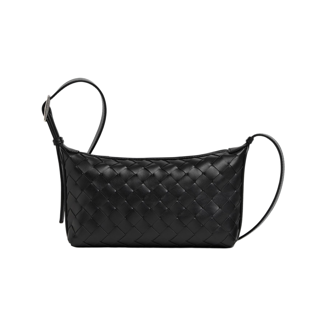 844018V2HL08803 Bottega Veneta Traveler Phone Pouch Black