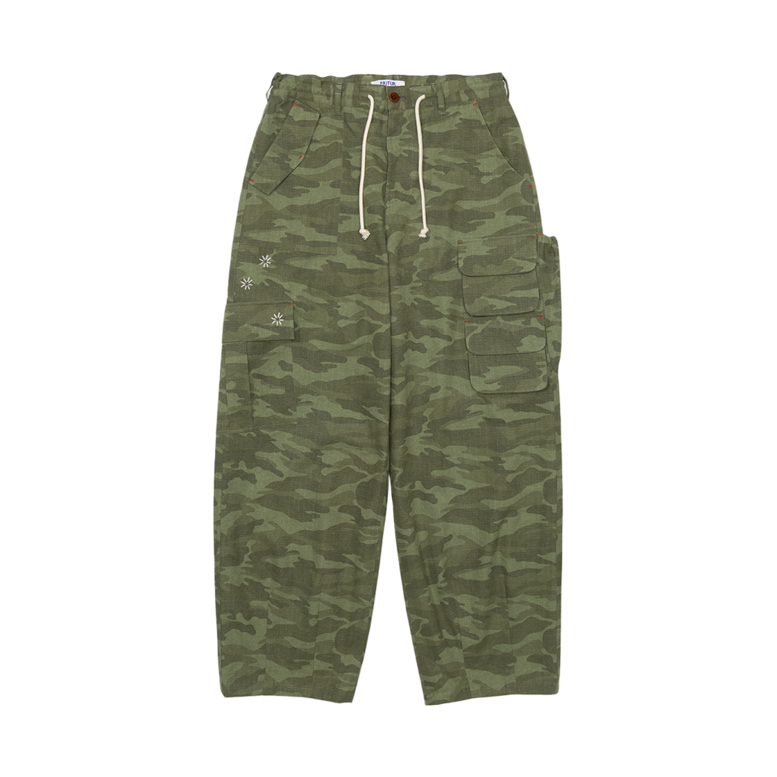 프리터 밀리터리 카고팬츠 카키(FRITUR Military Cargo Pants Khaki)
