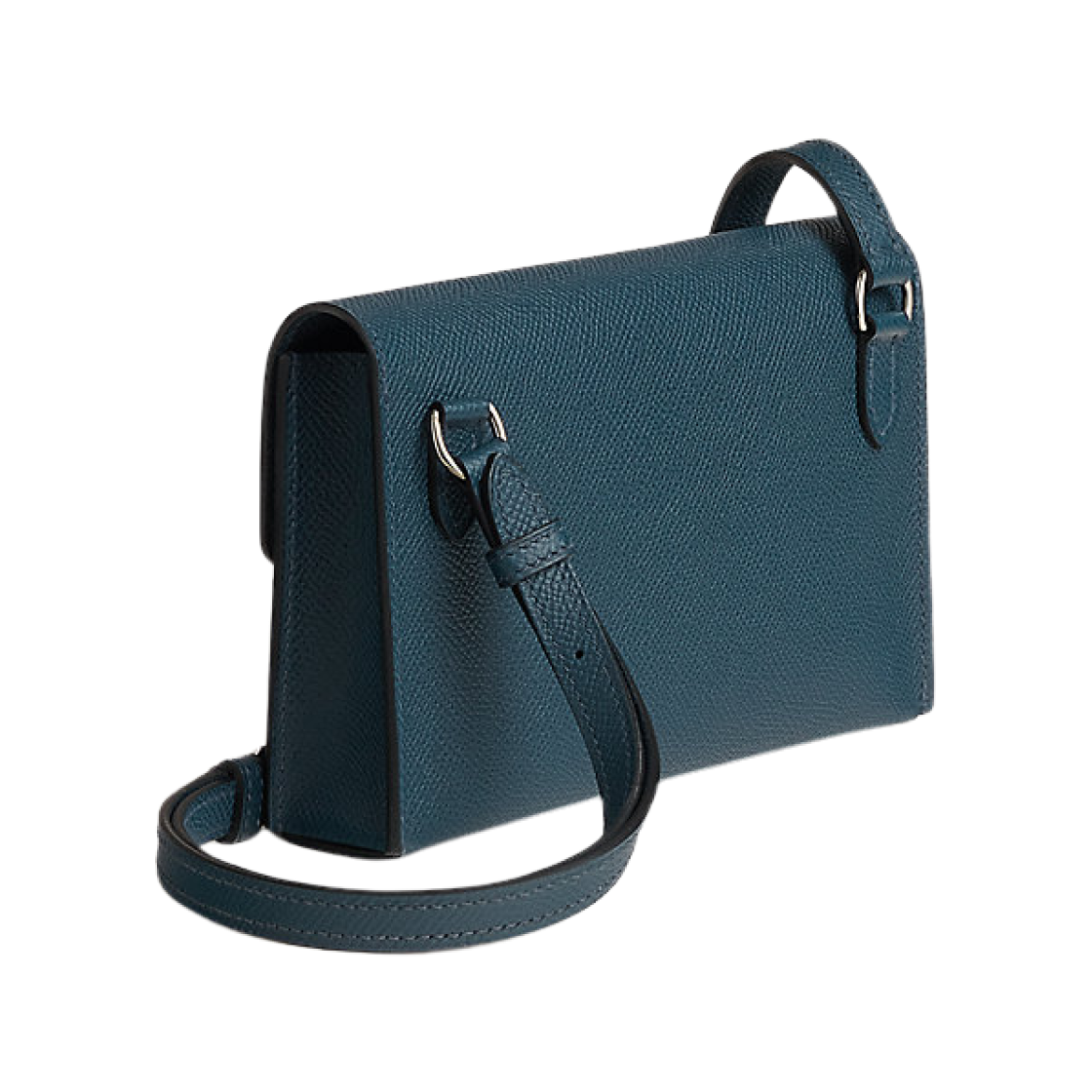 에르메스 에르메스냅 월렛 앱송 & 팔라듐 하드웨어 블루 어비스(Hermes Hermesnap Wallet Epsom & Palladium bleu abysse) - 3