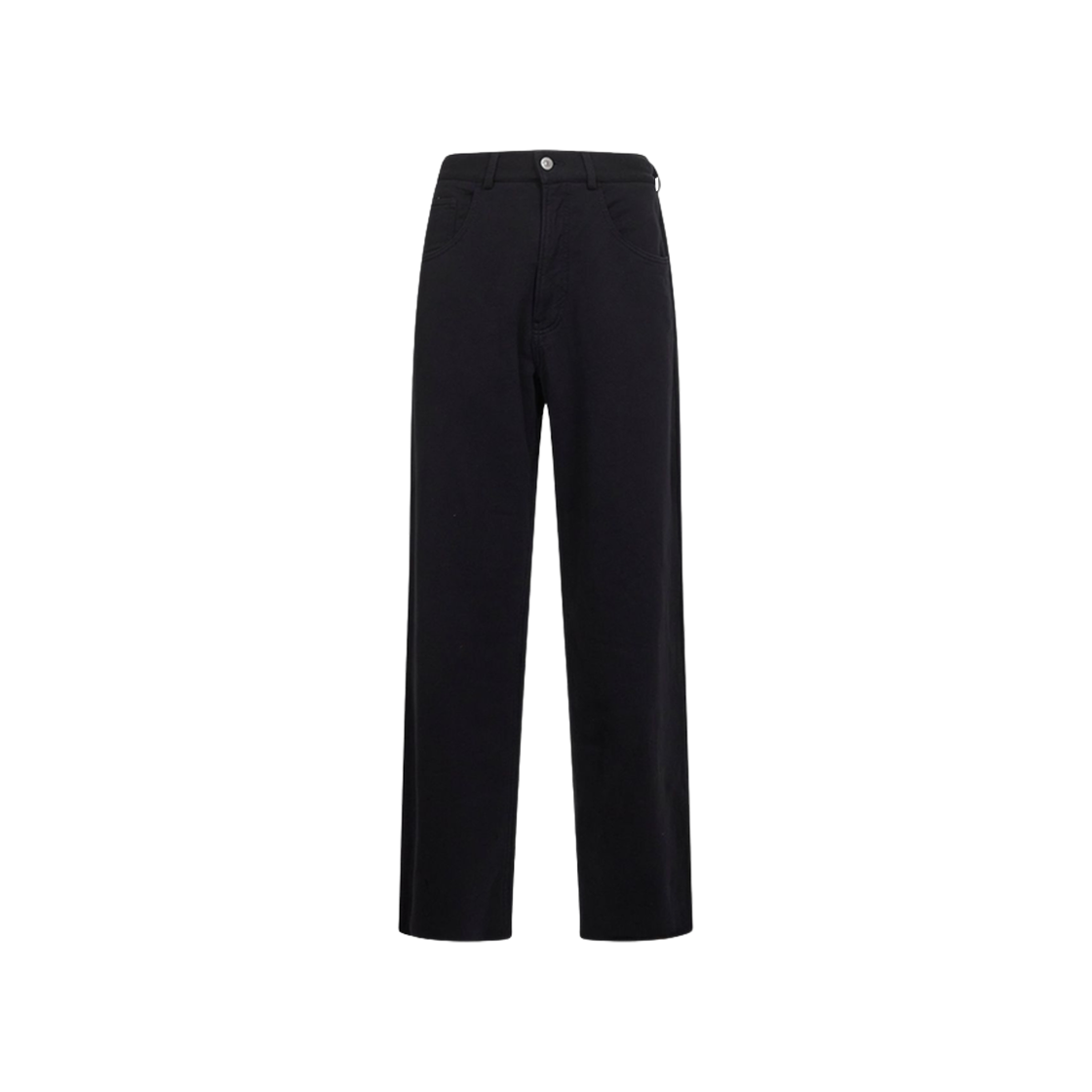 S52KA0548M25014900 (W) MM6 Maison Margiela Cotton Trousers Black