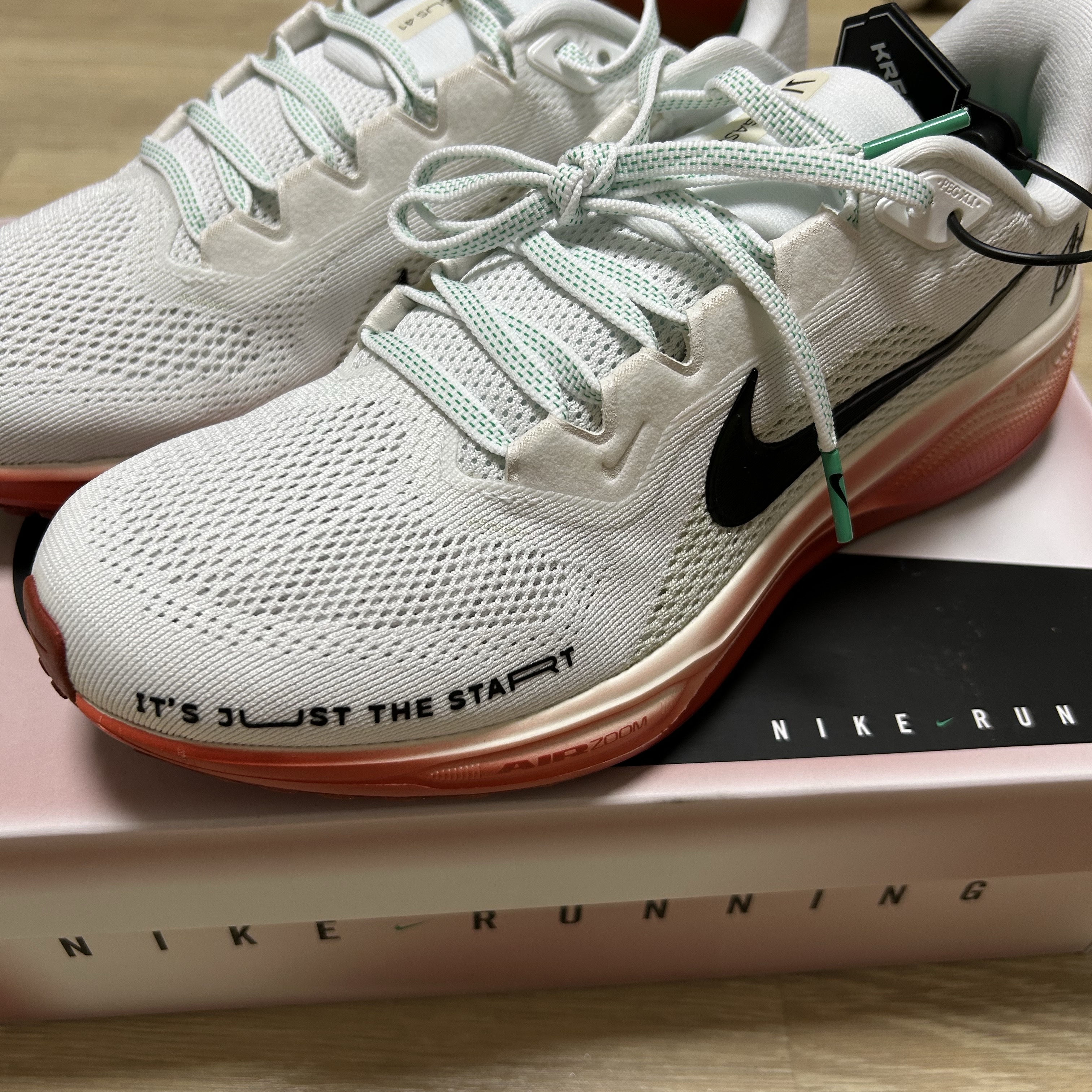 Nike Pegasus 41 Eliud Kipchoge 착용 스타일