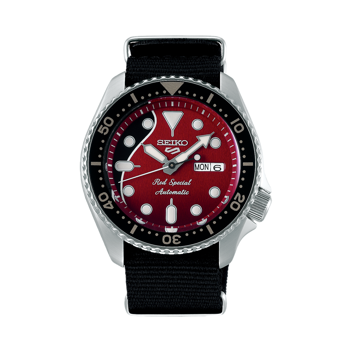 세이코 SRPE83 5 스포츠 블랙 레드(Seiko SRPE83 5 Sports Black Red) - 1