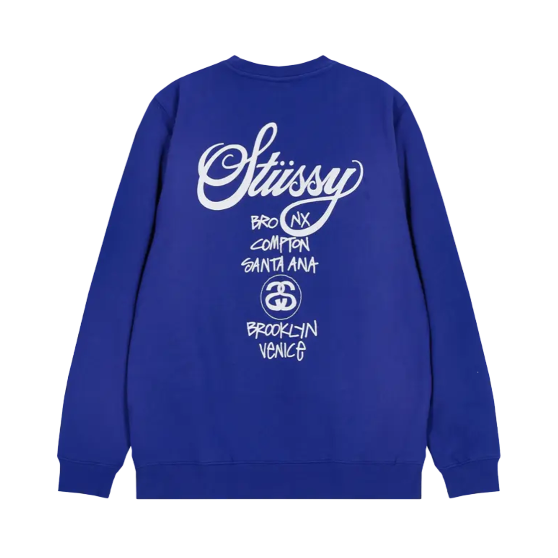 스투시 월드투어 크루 다크 블루(Stussy World Tour Crew Dark Blue) - 2