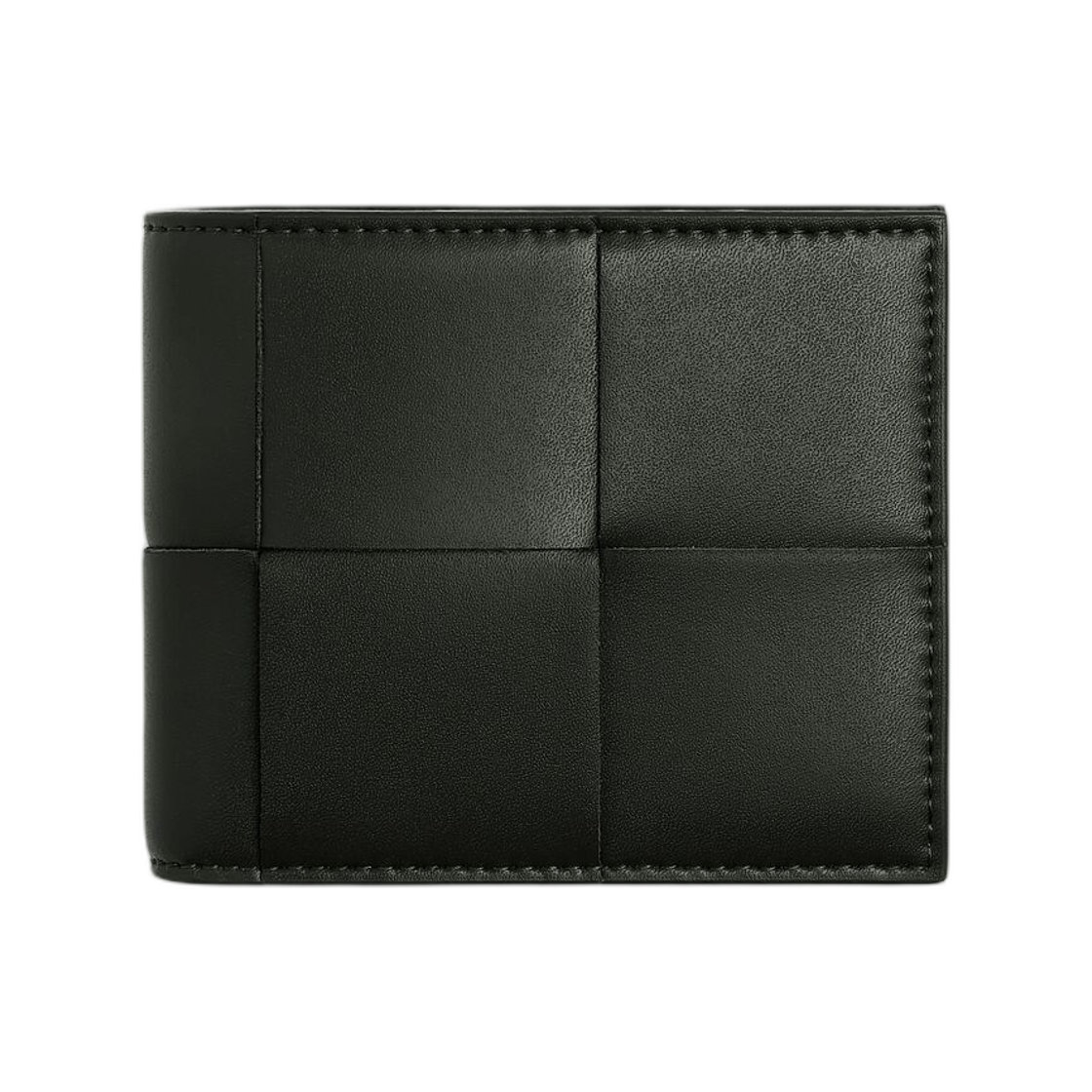 749455VBWD23009 Bottega Veneta Cassette Bi-Fold Wallet with Coin Purse Dark Moss