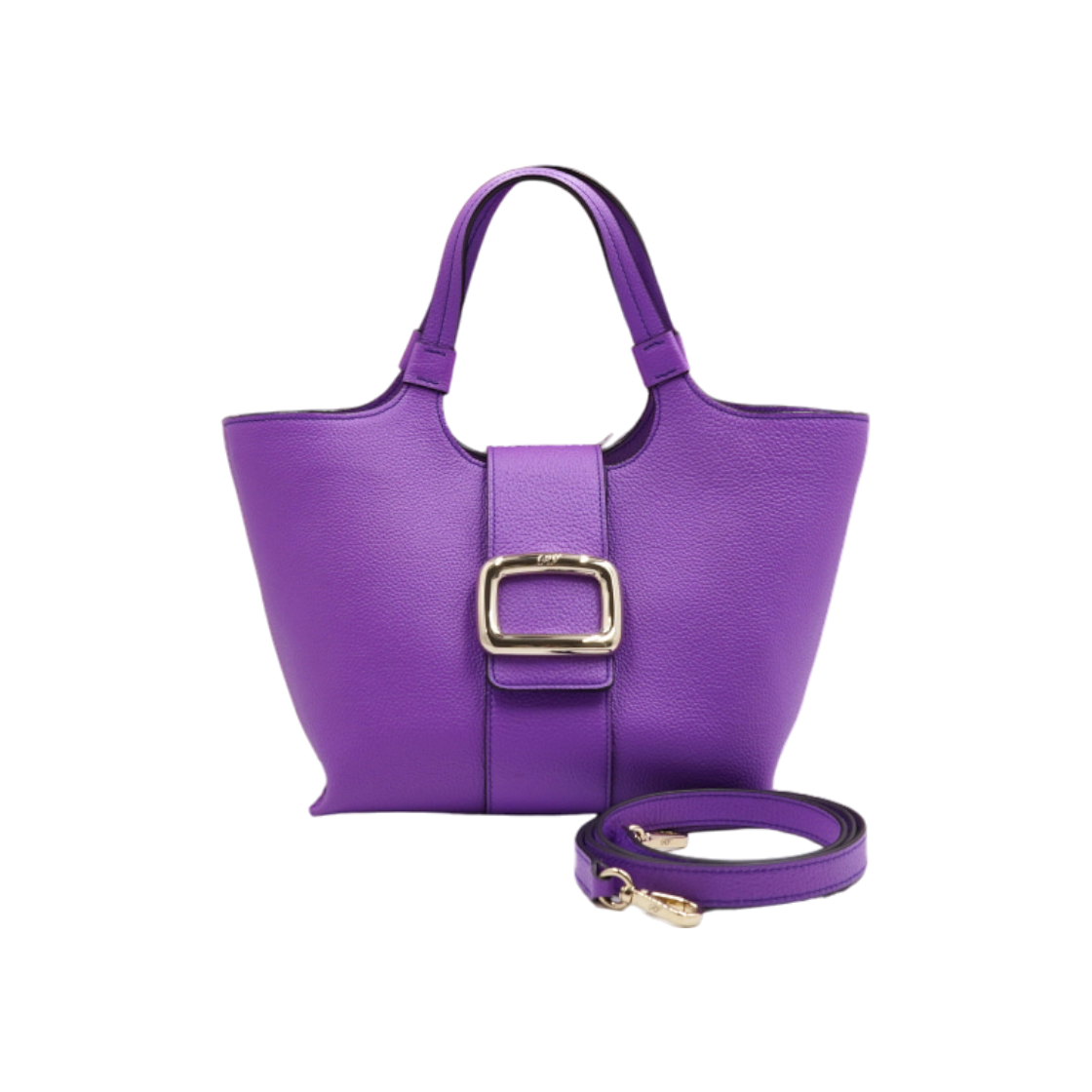 로저 비비에 RBWAOGA0100QV7S018 그랑 비비에 퍼플 aa53340(Roger Vivier Grand Vivier in Purple)