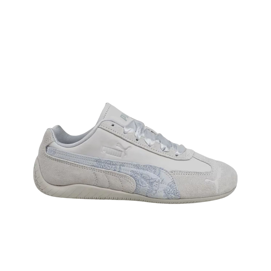403809-01 (W) Puma Speedcat Seoul Silver Mist Haute Tropic