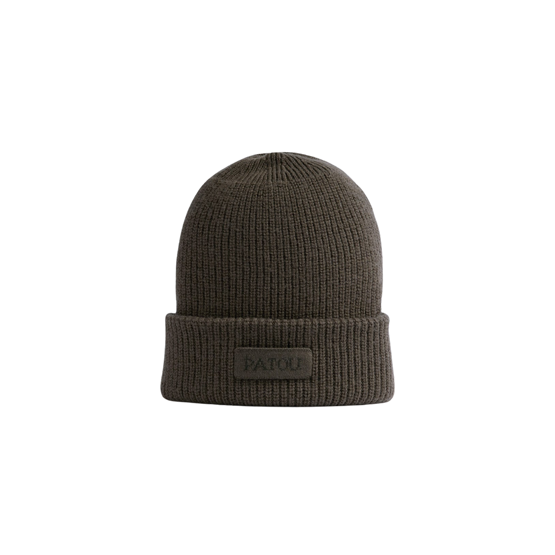 파투 서스테이너블 울 파투 비니 카키(Patou Patou Beanie in Sustainable Wool Khaki)