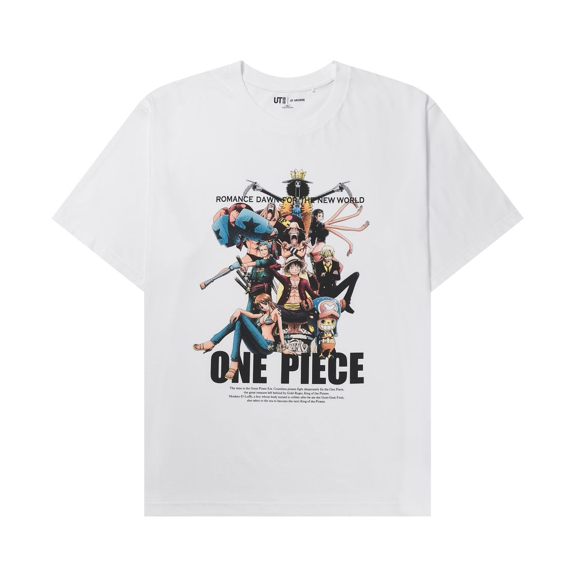 유니클로 UT 원피스 그래픽 티셔츠 화이트 - KR(Uniqlo UT One Piece Graphic T-Shirt White - KR)