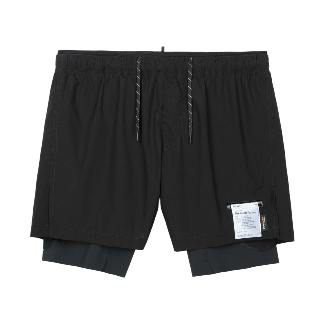 새티스파이 테크실크 코듀라 8인치 쇼츠 블랙(Satisfy Techsilk Cordura 8 Inch Shorts Black)