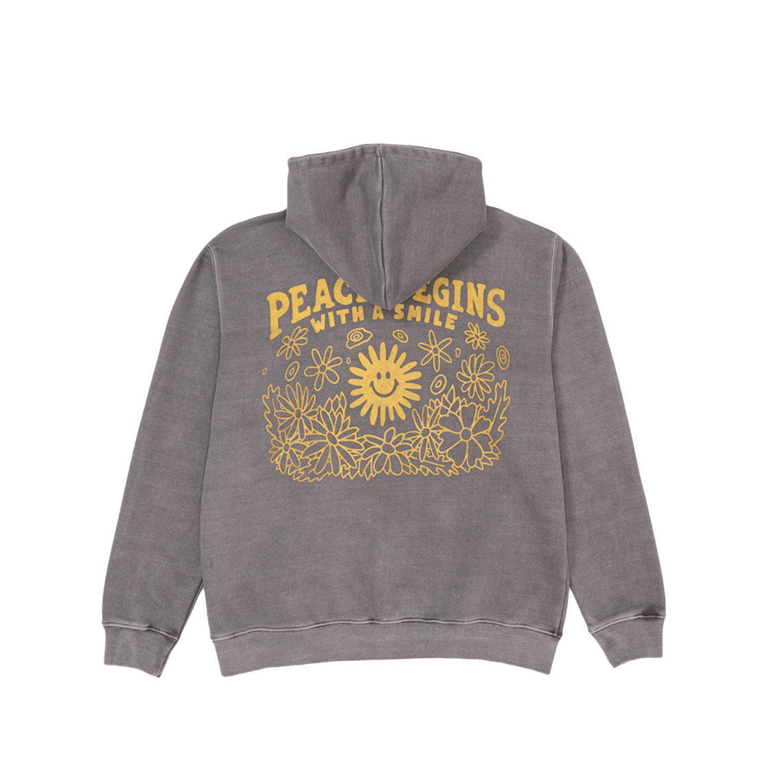 25SS010_copy BIGWAVE COLLECTIVE Peace Again 2-Way Zip Light Slate